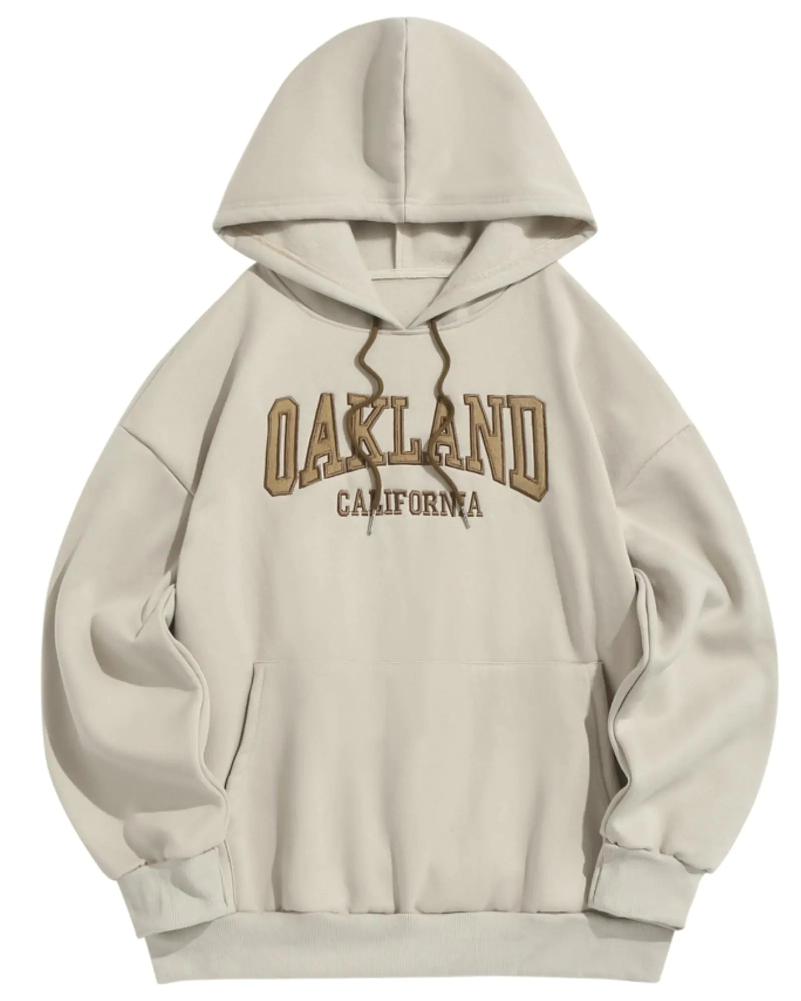 NYXOOO Rose Letter Fleece Hoodie - Premium Streetwear Pullover