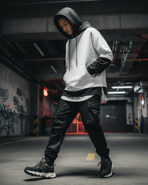 Punk Style Men's Hoodies and Long Sleeve Shirts 2024