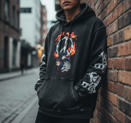 Vintage Washed Street Hoodie – Limited Drop
