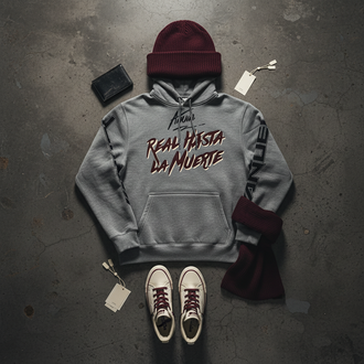 Autumn Fleece Print Hoodie