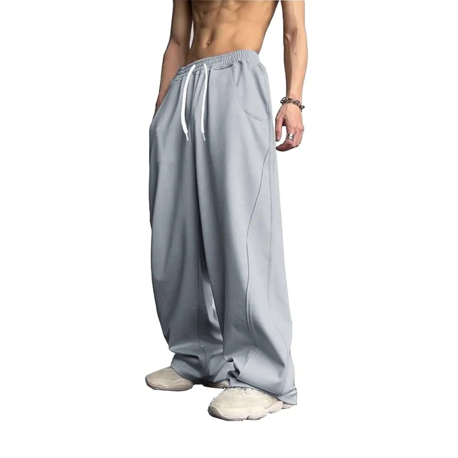 NYXOOO Baggy Wide Leg Sweatpants - Premium Comfort Streetwear
